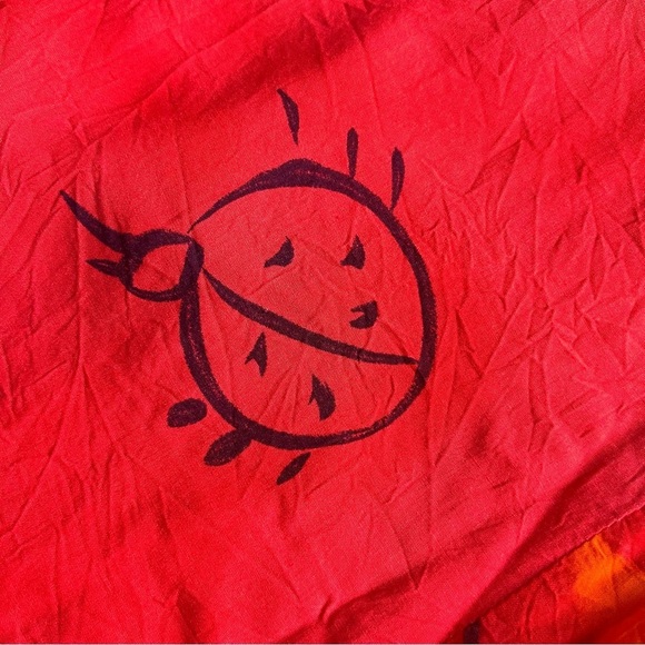 Jams World Vintage 90s Furphy Hawaiian Floral Nature Island Slit Maxi Dress - Picture 14 of 17